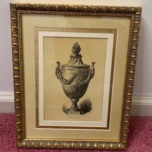 1879 San Donato by C H Kreutzberger Framed Artwork Vintage Antique French Print